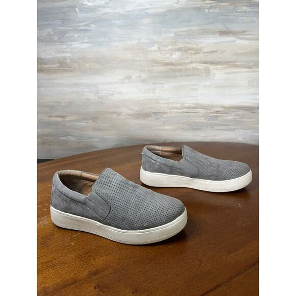 Steve Madden Genette Platform Slip On Gray Casual Shoes Size 8.5 - Picture 1 of 5
